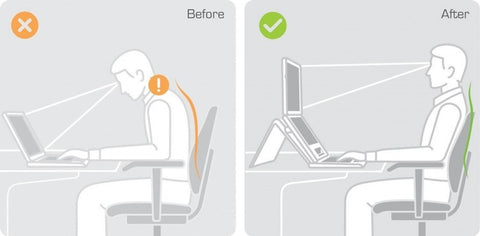 Ergonomic Angle of Monitor