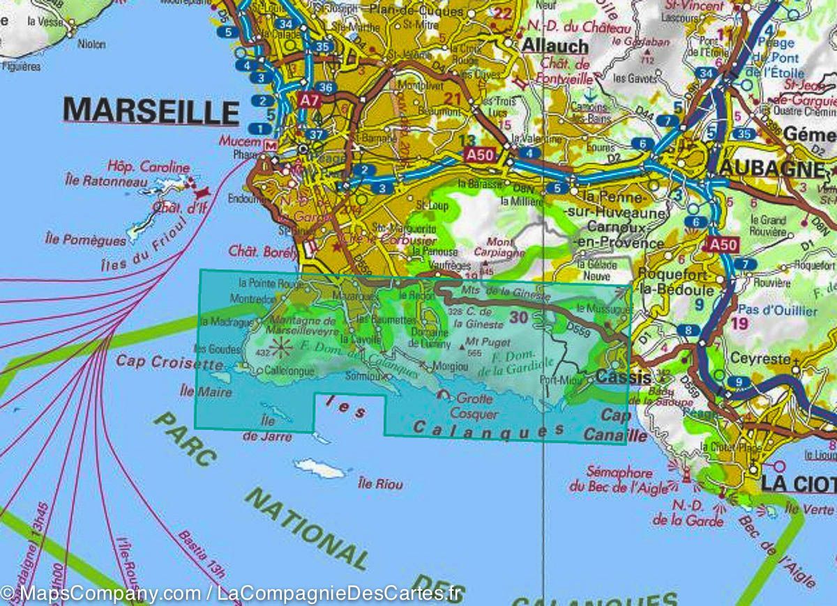 cassis carte