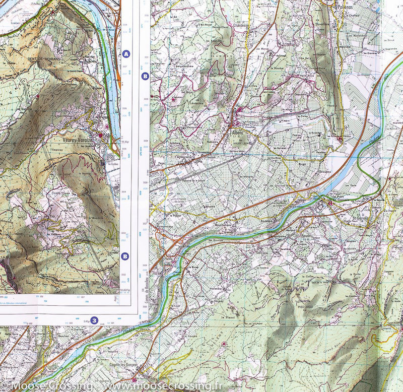 Carte Ign Top 25 N 3235 Ot Autrans Gorges De La Bourne Pnr Du Ve La Compagnie Des Cartes Le Voyage Et La Randonnee