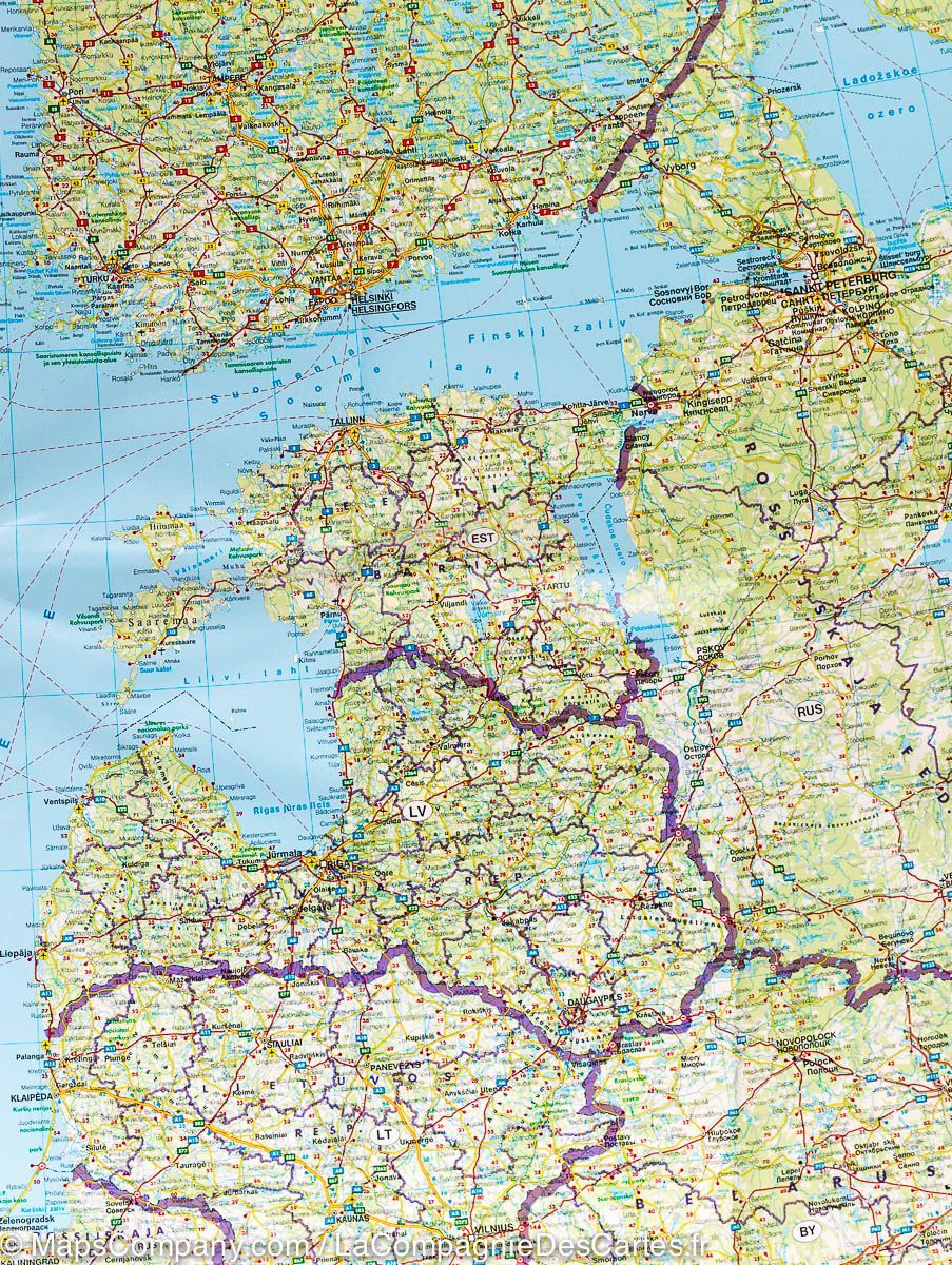 Carte Michelin Europe Du Nord