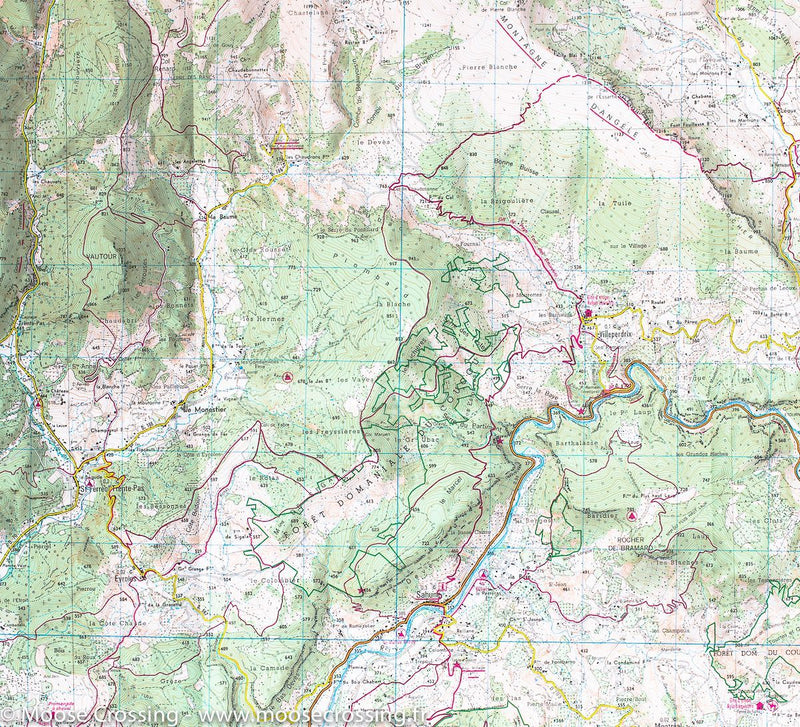 Carte Top 25 N 3139 Ot Nyons Remuzat Baronnies Ign La Compagnie Des Cartes Le Voyage Et La Randonnee