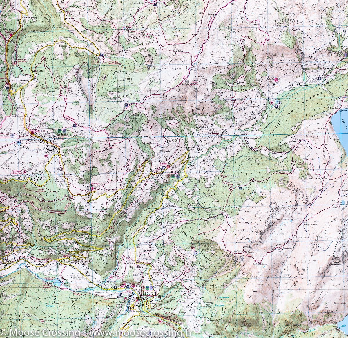 Carte Top 25 N 3531 Ot Megeve Col Des Aravis Alpes Ign La Compagnie Des Cartes Le Voyage Et La Randonnee