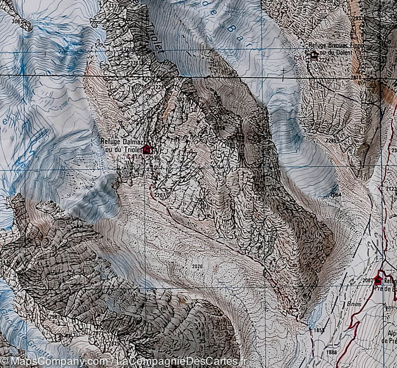 Carte Top 25 N 3630 Otr Resistante Chamonix Massif Du Mont Blan La Compagnie Des Cartes Le Voyage Et La Randonnee