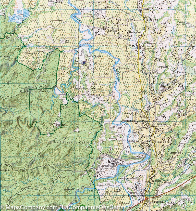 Carte Top 25 N 4602 Gt Nord De Basse Terre Guadeloupe Ign La Compagnie Des Cartes Le Voyage Et La Randonnee