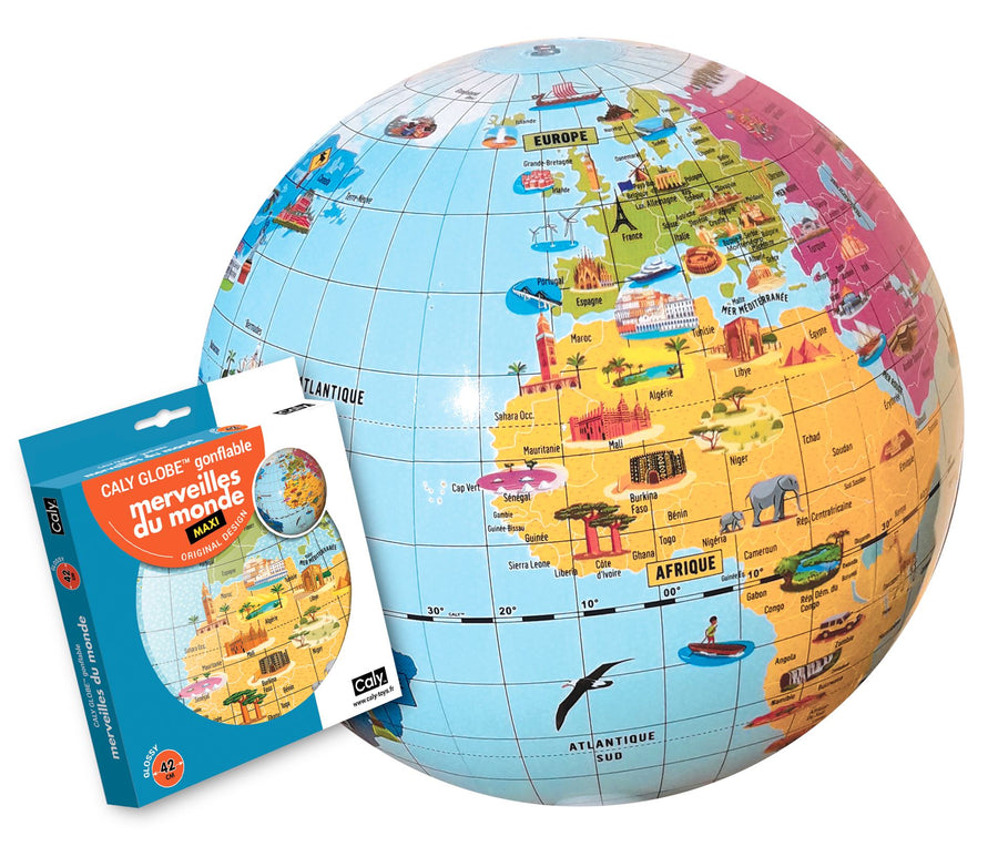 Carte du monde magnétique en puzzle (pour enfants 6 ans et +) - 49