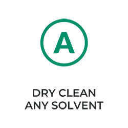 Dry Clean Any Solvent.