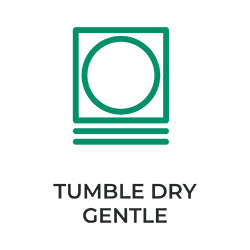 Tumble dry gentle.