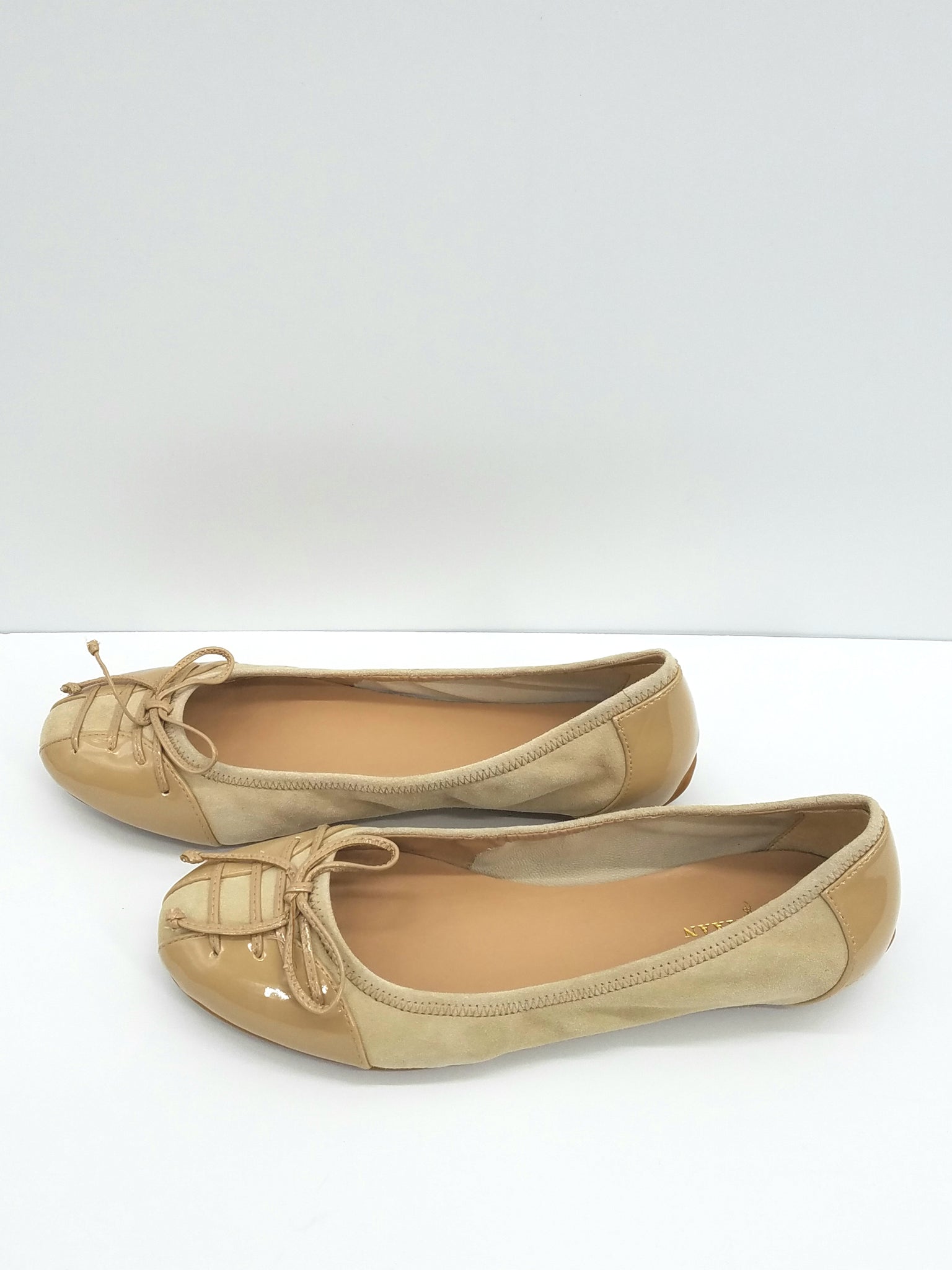 cole haan beige flats