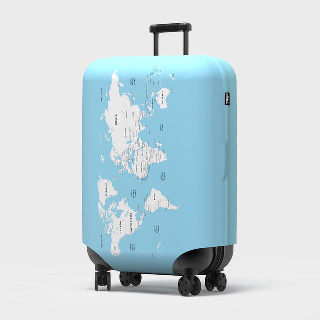 Space Cat - Luggage Cover/Suitcase Cover