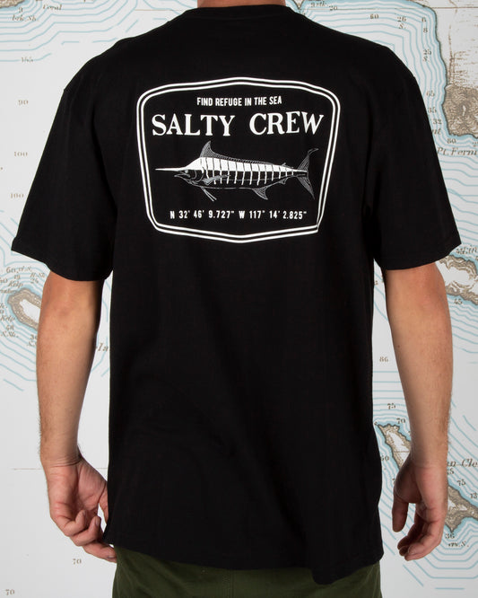 Shop Ink Slinger Black Standard S/S Tee – Salty Crew Europe