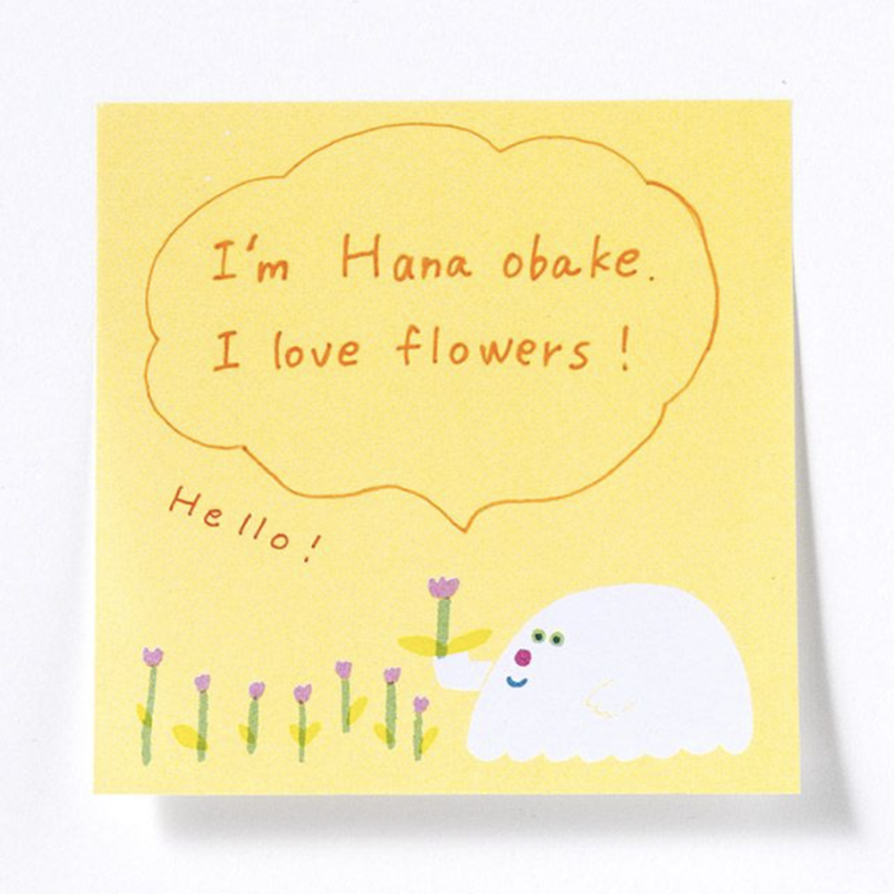 Hana Obake Sticky Notes by Aiueo