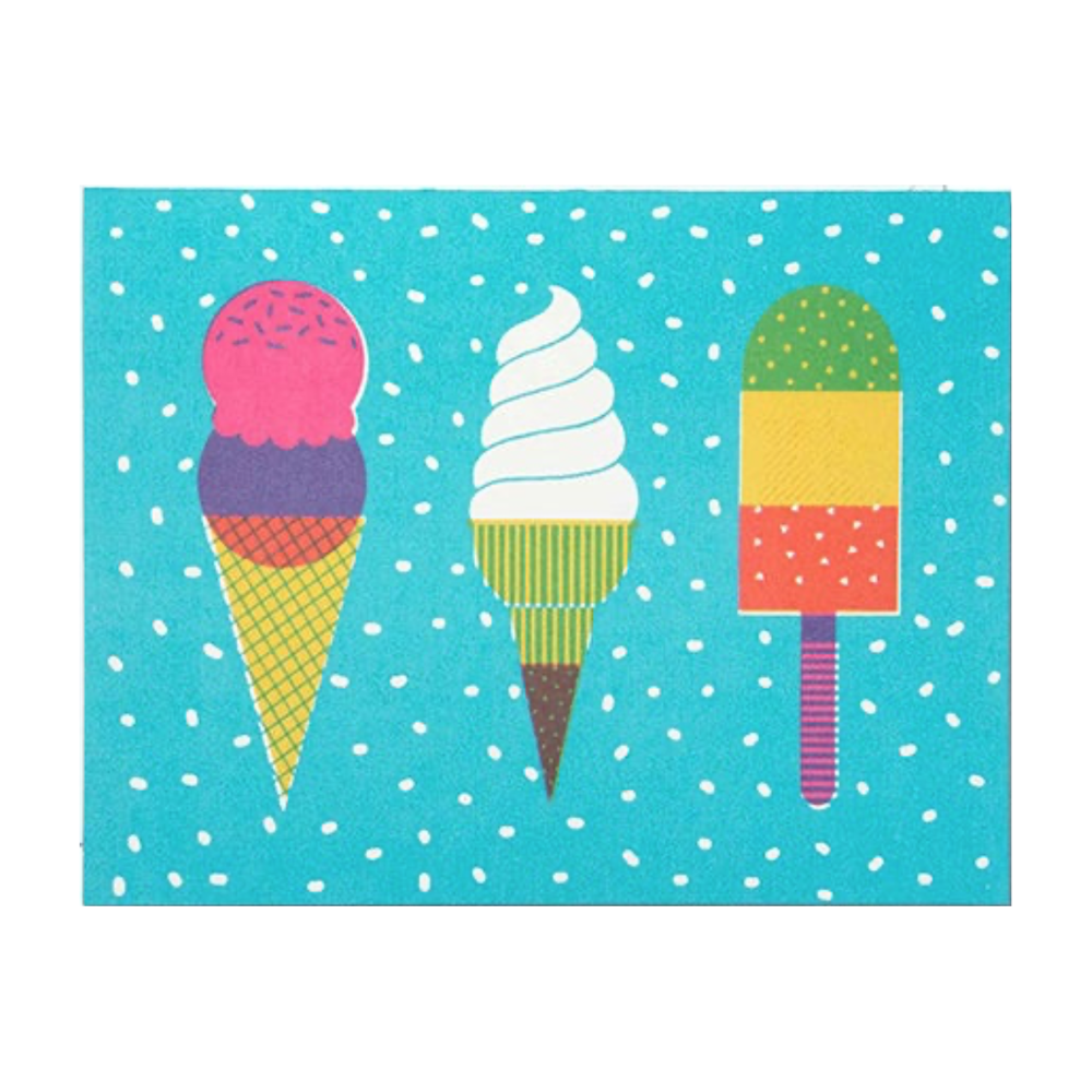 Ice Creams Card by Boyoun Kim