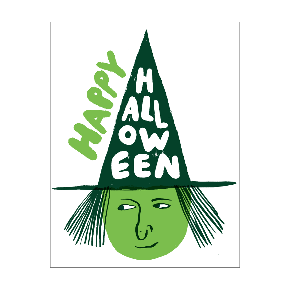 Happy Halloween Card by Egg Press