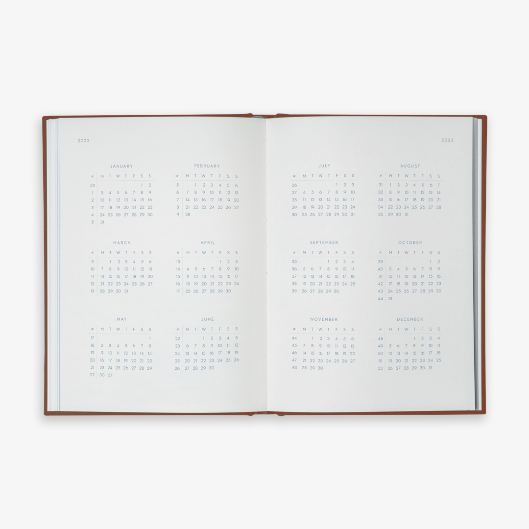 2022 Weekly Planner by Kartotek Copenhagen