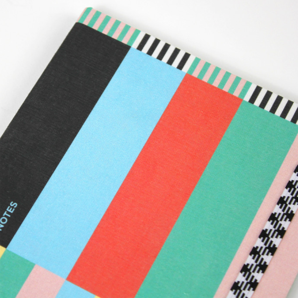 Le Carnet A5 Canvas Dot Grid Rubans Notebook by Papier Tigre