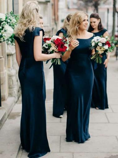 dark teal bridesmaid