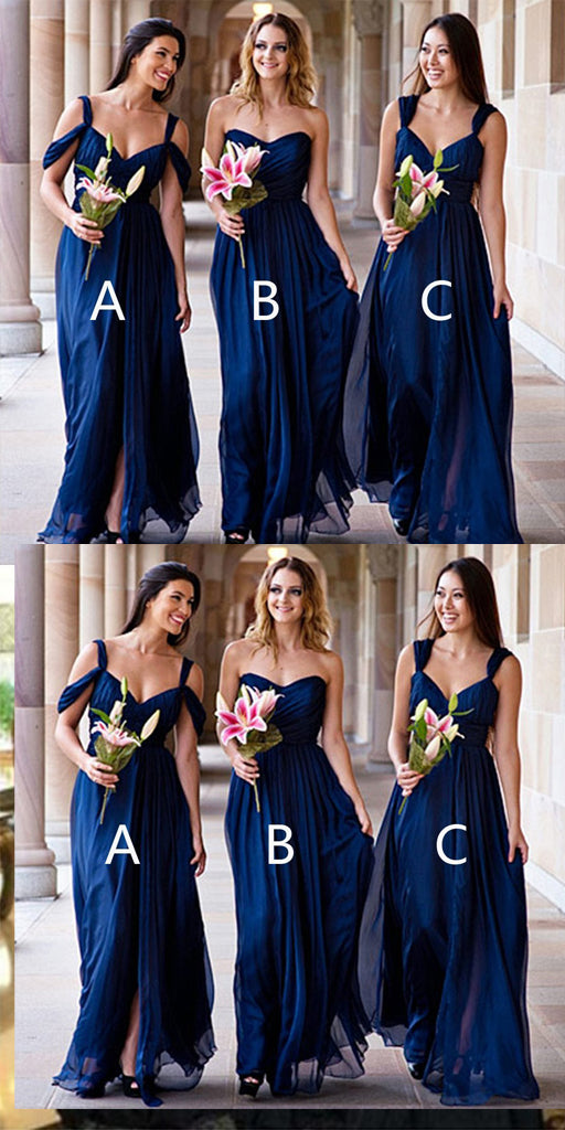 cheap cobalt blue bridesmaid dresses