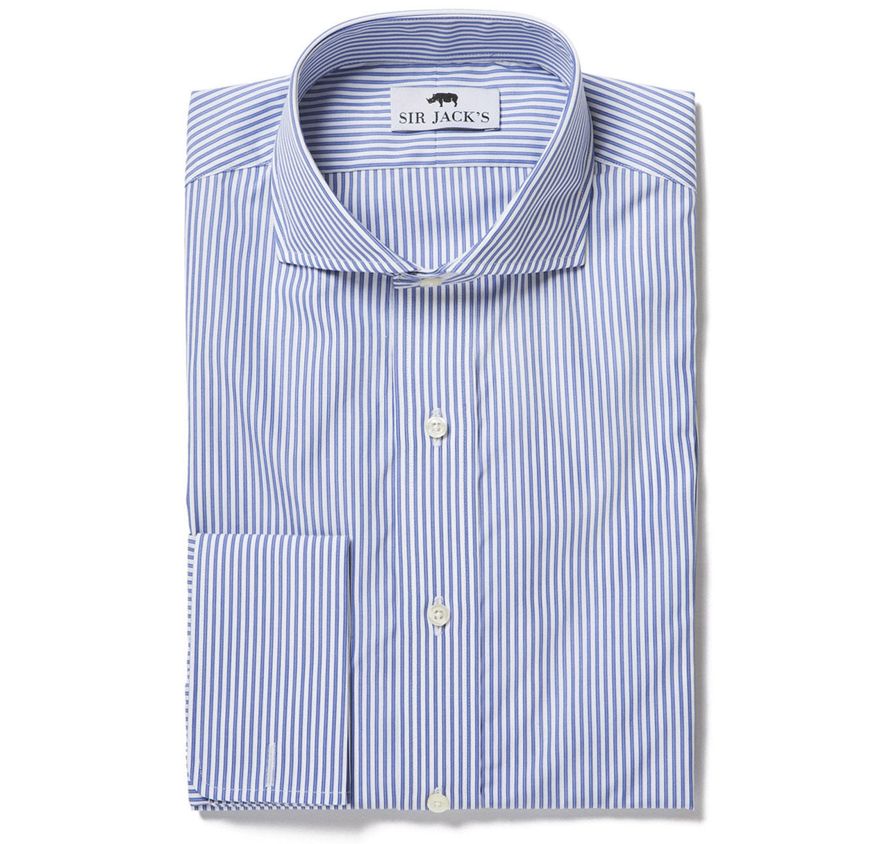 Lennox French Stripe Shirt French Cuff – SIR JACK'S