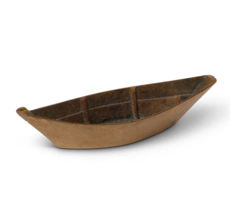 Vintage Bronze Dory Boat Ashtray Sir Jack S