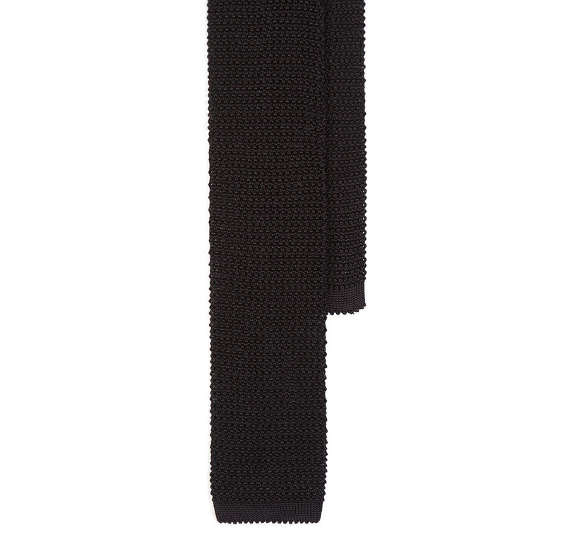Classic Knit Silk Tie in Black – SIR JACK'S