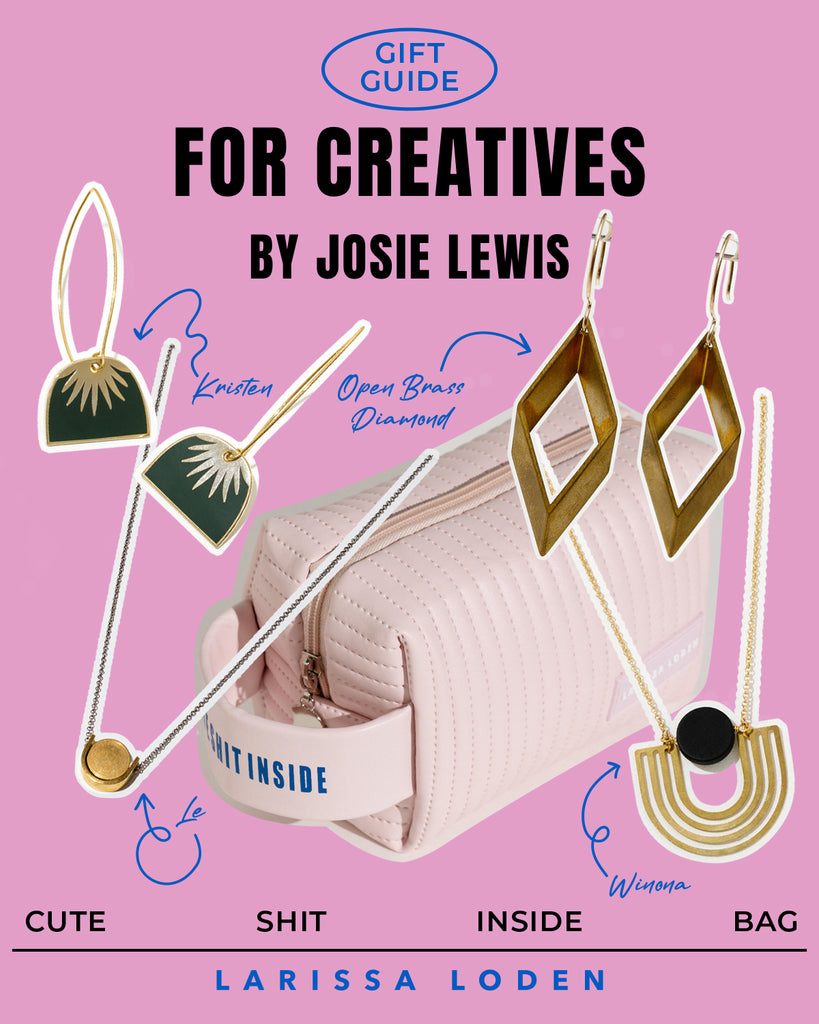 Josie Lewis' Cute Shit Inside Bag Gift Guide for Creatives