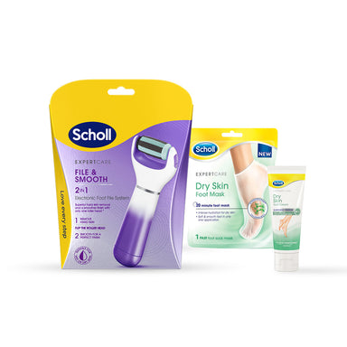 Scholl Expert Care File and Smooth Pedicure Footfile, Purple