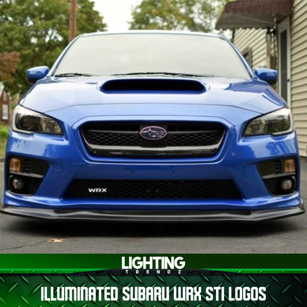 Illuminated Subaru WRX STI Logos LightingTrendz