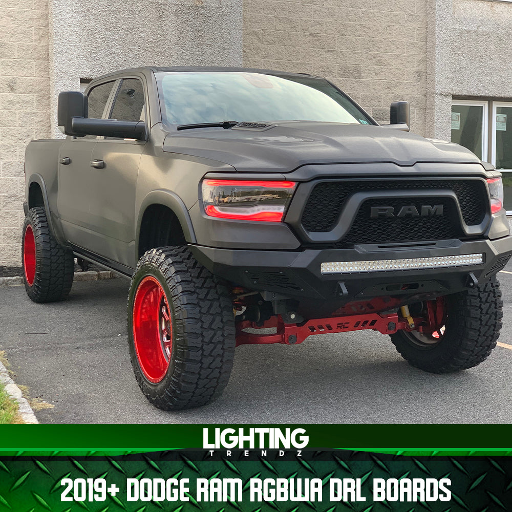 2019 Dodge Ram Drl Boards Lightingtrendz