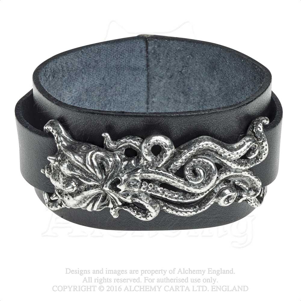 A113 Pewter Bracelet: St Petersburg Tear Ribbon Bracelet | Alchemy Gothic |  Wunderwelt Fleur - Online Boutique for Gothic & Lolita Fashion