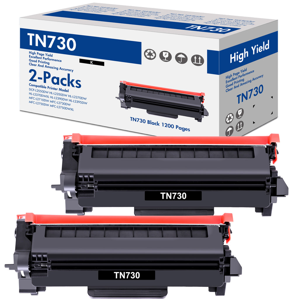 Compatible Black Toner Cartridge For Brother TN-760 TN760