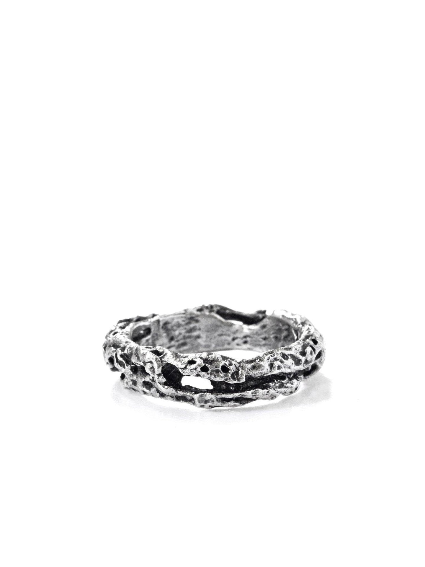 Atelier Hon'ne Riddle Ring - Black & Silver – FALLOW