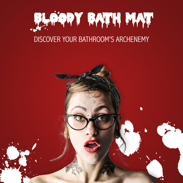 Bloody Floor Mat Bloody Bath Mat