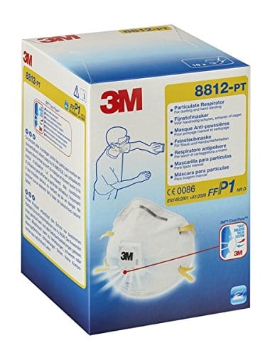 3M Anti Dust Respirator, Clamshell Design with Valve