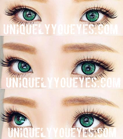 Download SHINING STAR GEMSTONE Green Colored Contacts - UNIQUELY-YOU-EYES