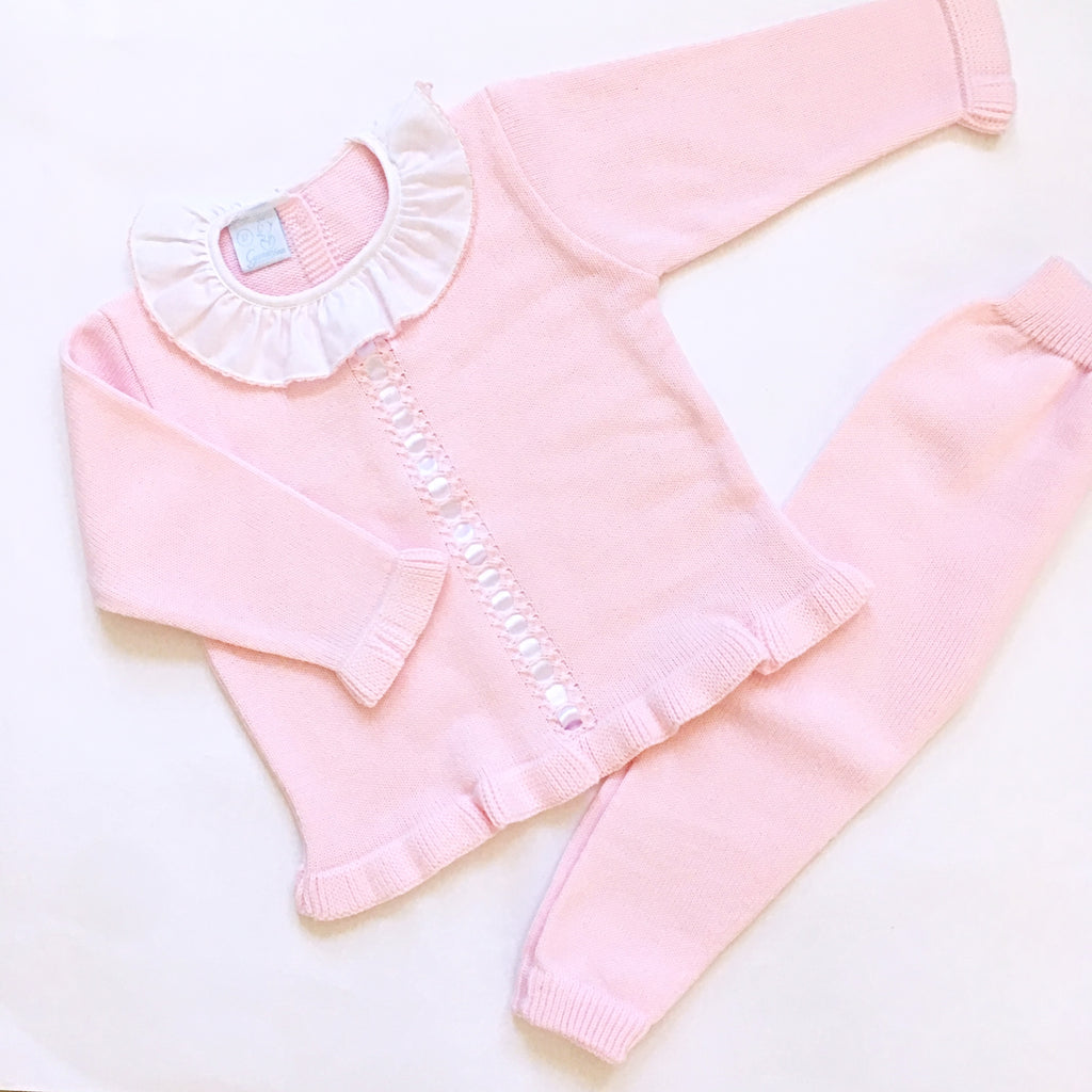 baby knitted tracksuit