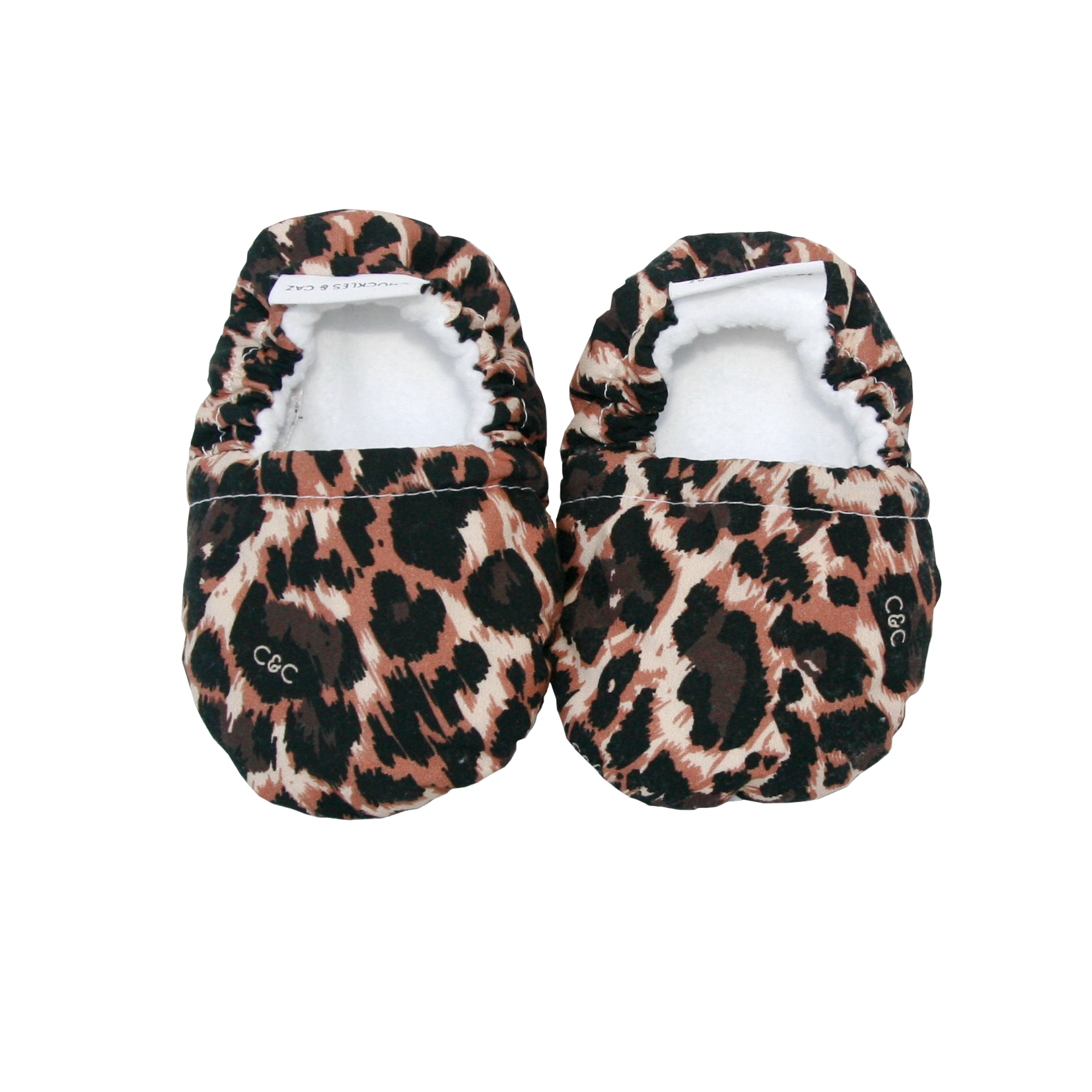 Leopard Baby Booties - Chuckles and Caz