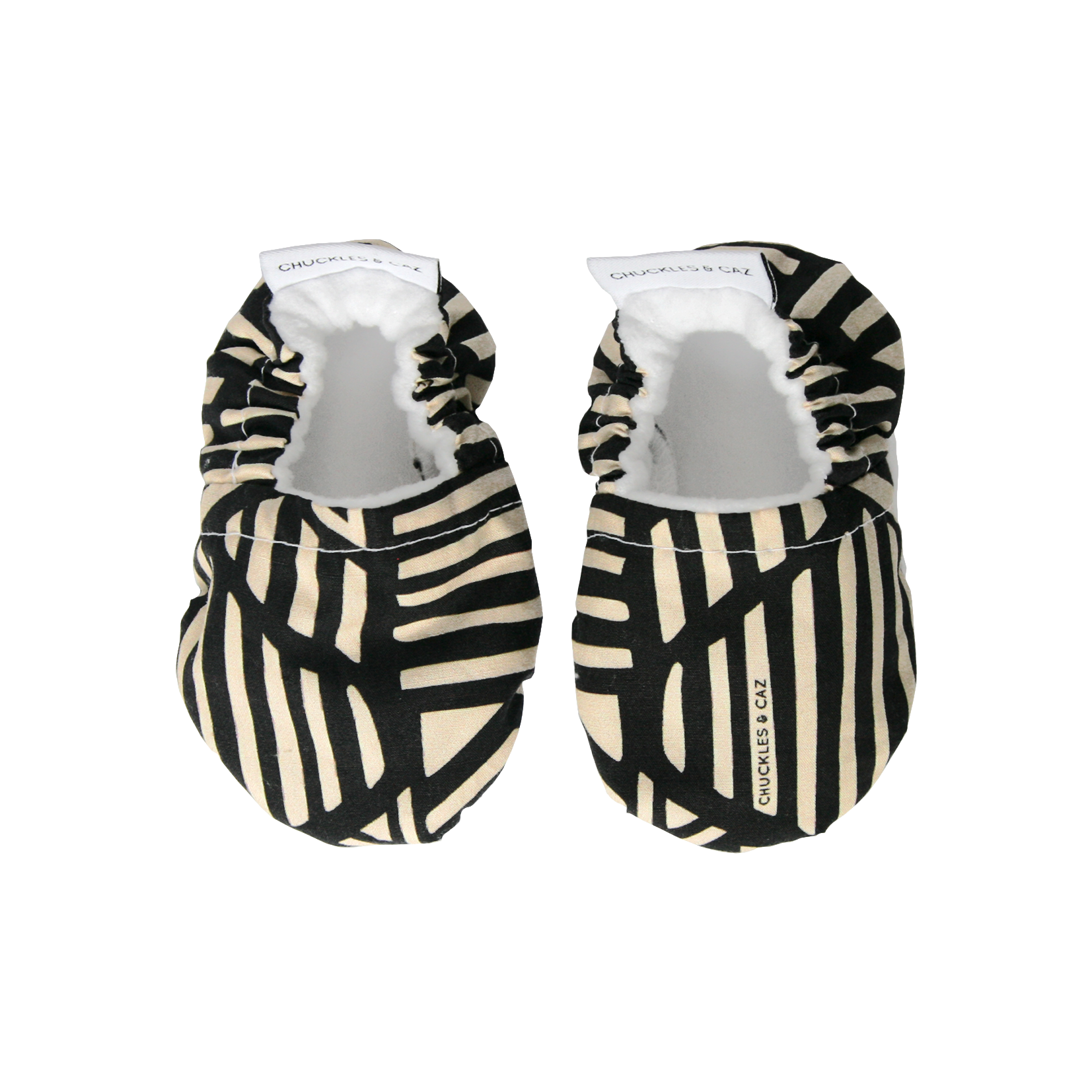 Tribal Geometric Baby Booties - Chuckles and Caz