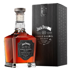 Jack Daniel’s single barrel at the whiskey cave 