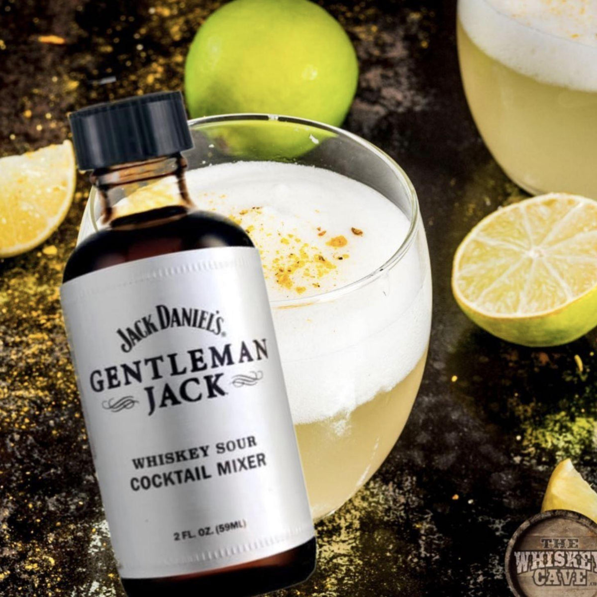 Gentleman Jack Daniels Whiskey Sour Cocktail Mix 2 Ounce