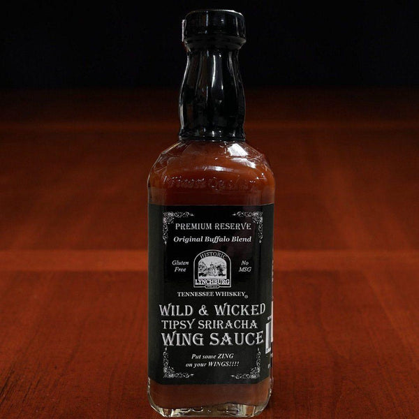 Historic Lynchburg Wild & Wicked Wing Sauce with Jack Daniels.