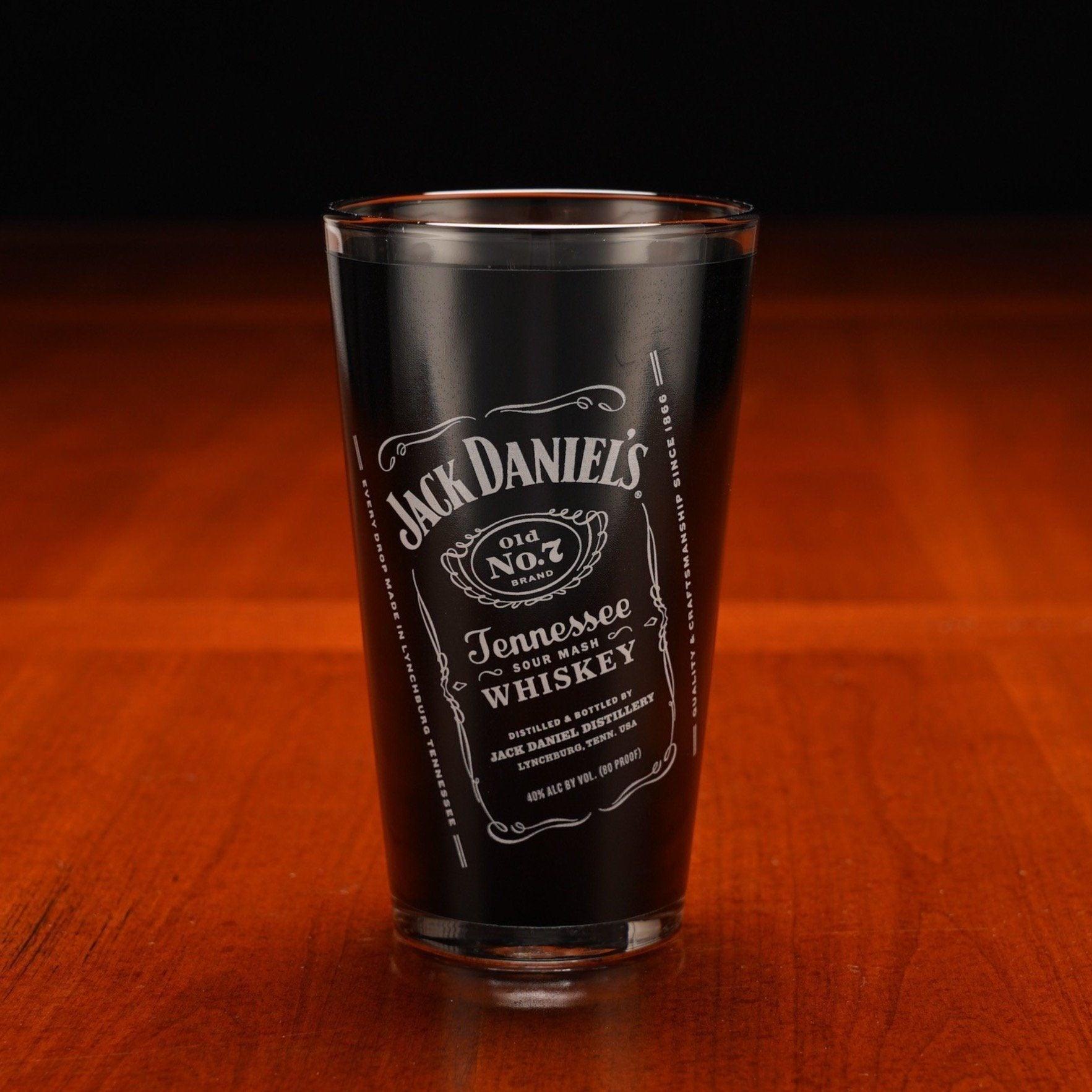 Jack Daniels Black Label Pint Glass 4725