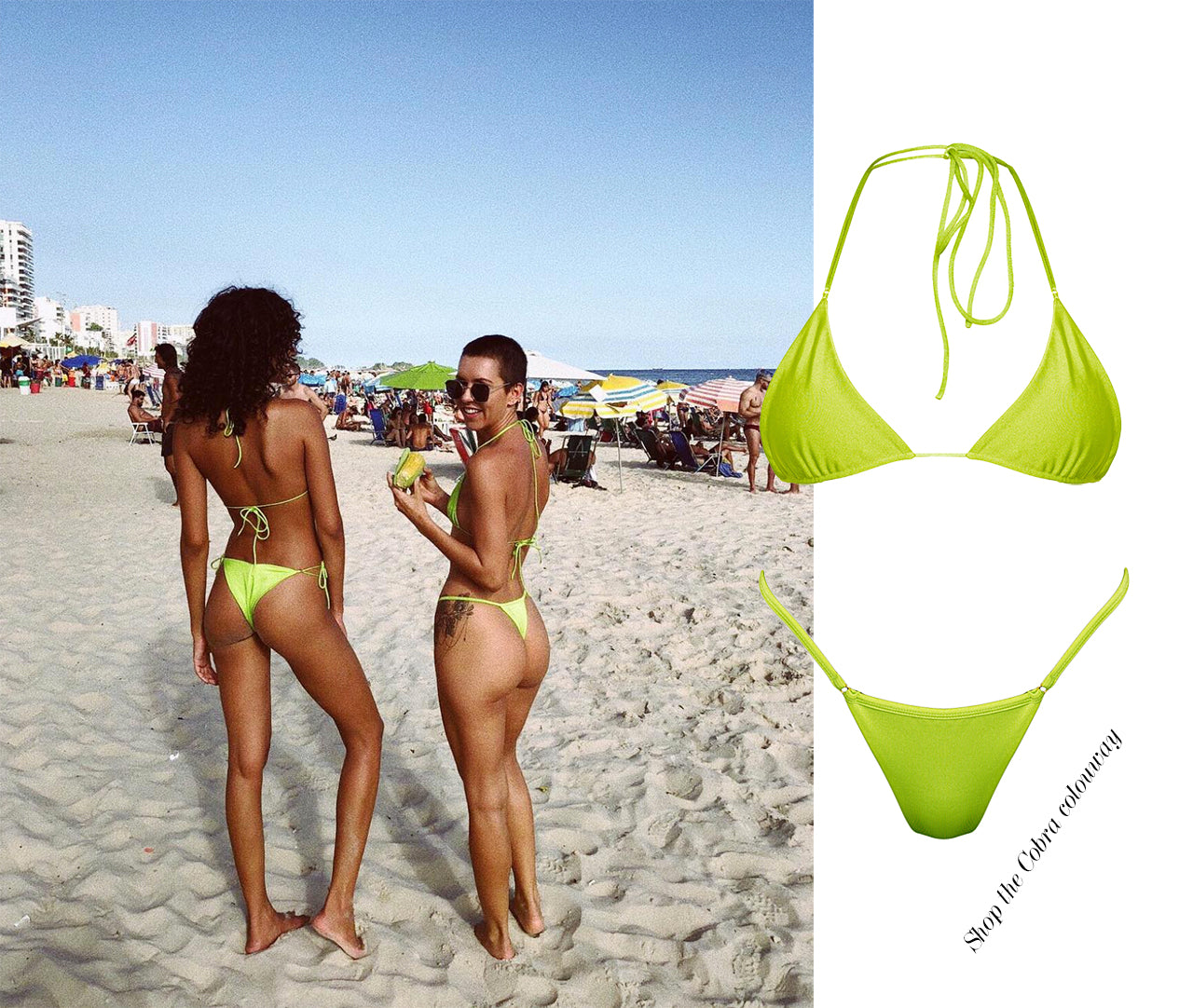 Neon Lime Green Trend 2018 | Sommer Swim Bikinis 