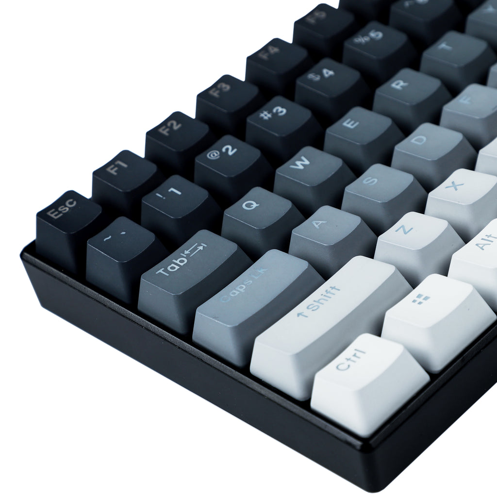  YMDK 105 120 Key Side-Printed Thick PBT Keycap Azerty Keycap  Set French ISO Layout OEM Profile for MX Switches Mechanical Keyboard (Only  Keycap) (White) : Electronics