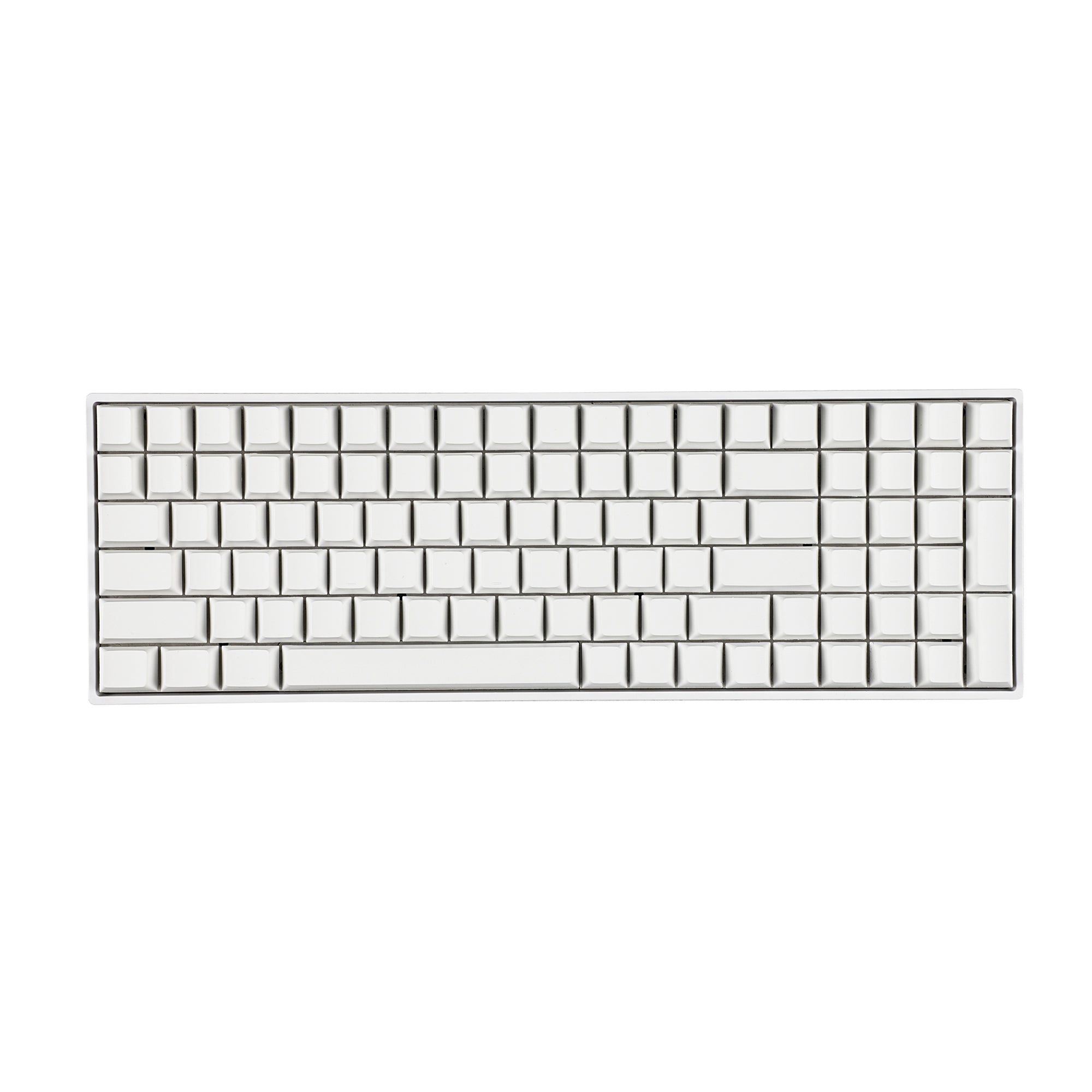 YMDK White blank cherry profile Keycaps