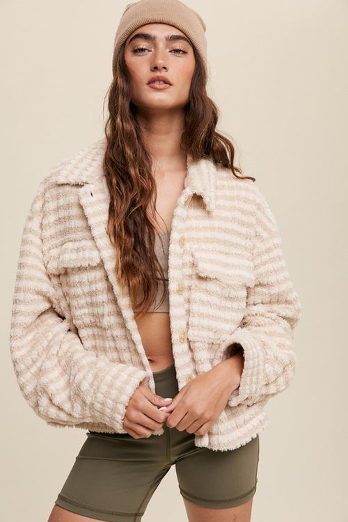 Camel Cropped Puffer Vest | Bella Lucca Boutique Medium