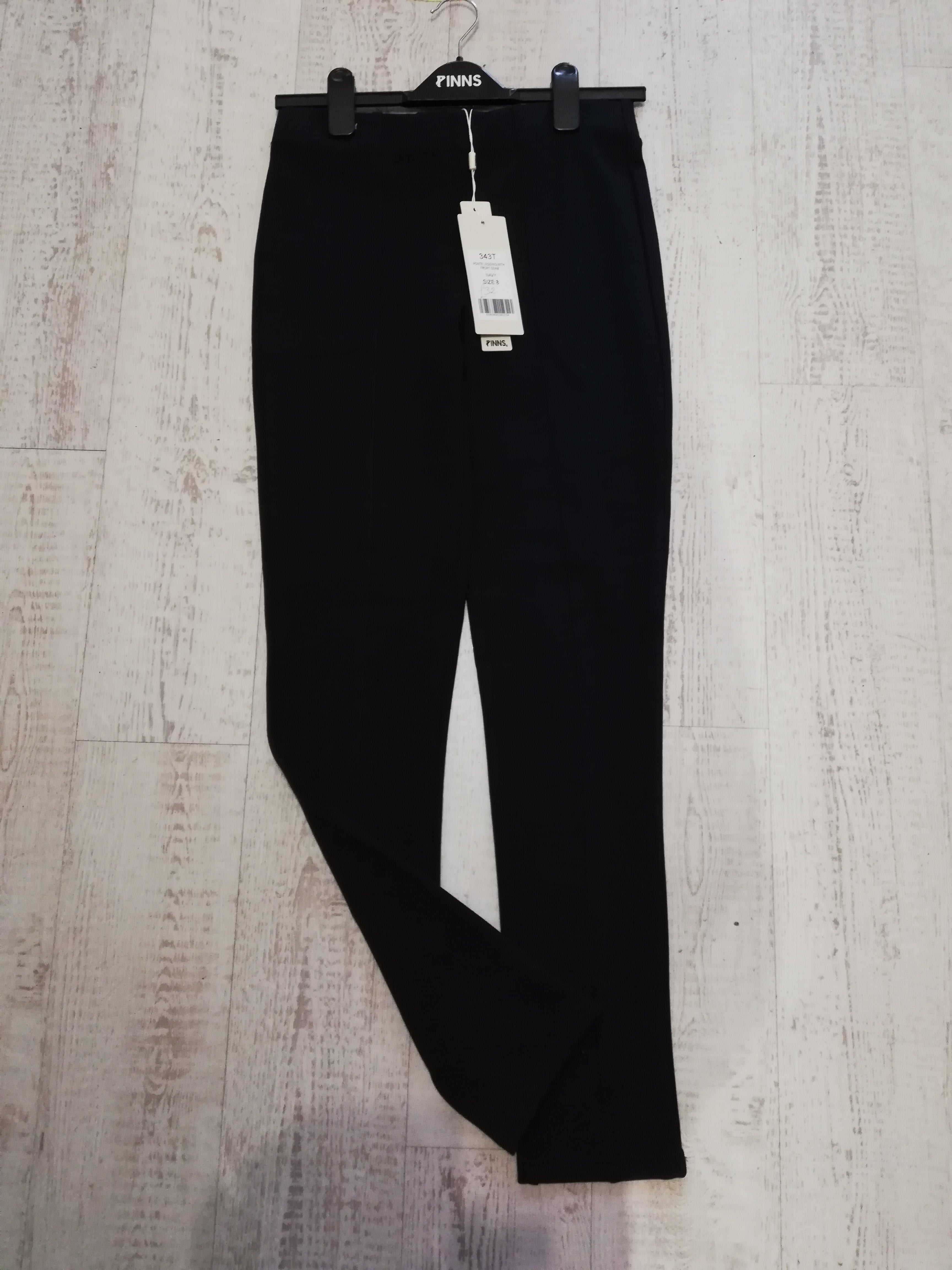 PINNS Trousers Heavy Ponte legging with front seam - size 16 - Navy 34# ...