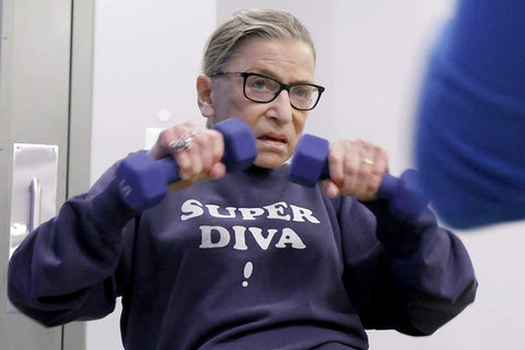 Ruth Bader Gingsburg | Super Diva | Left Handed