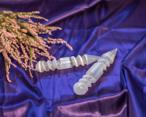 Selenite Wand