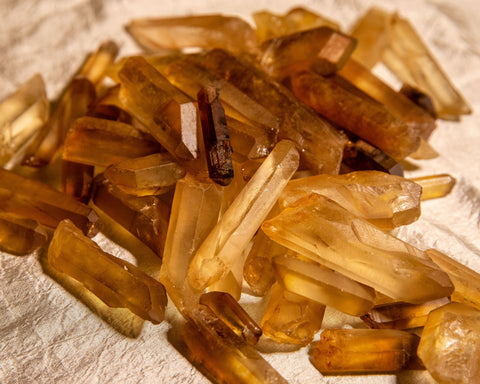 Zambian Citrine Points