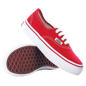 vans trainers red